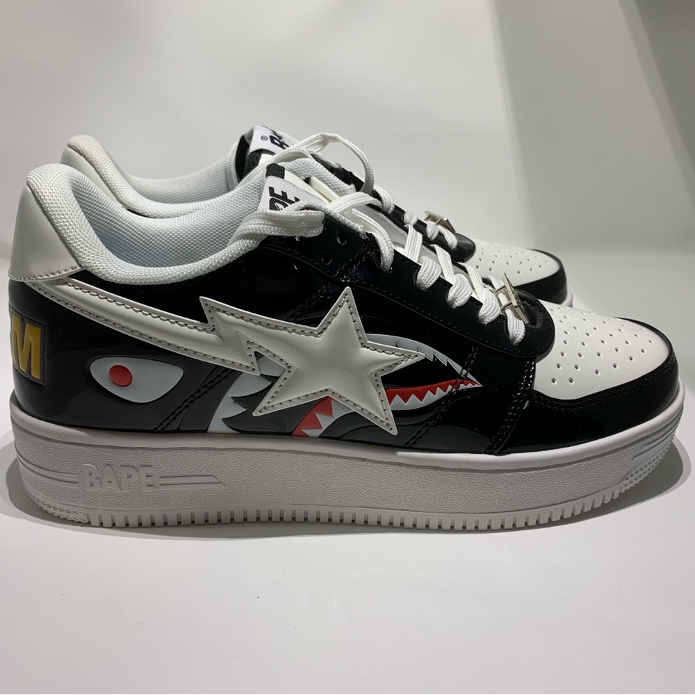 A Bathing Ape Bape Sta Low Sneakers